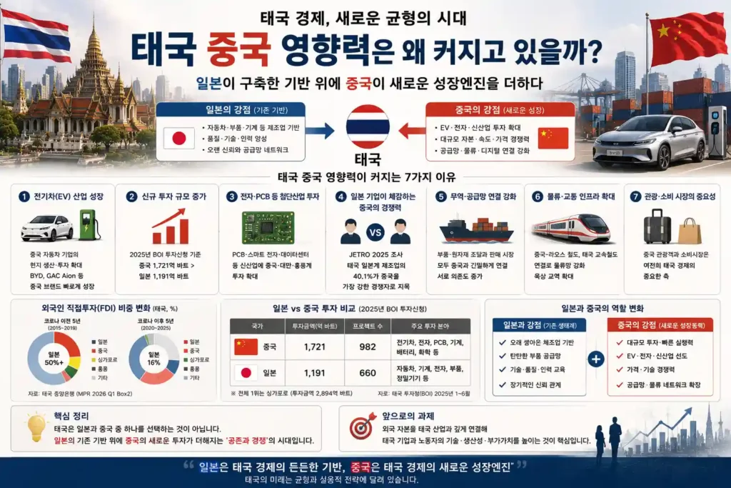 태국에서 중국 영향력이 커지는 이유 7가지|일본의 시대는 끝났을까? 태국에서 중국 영향력이 커지는 이유 7가지|일본의 시대는 끝났을까?