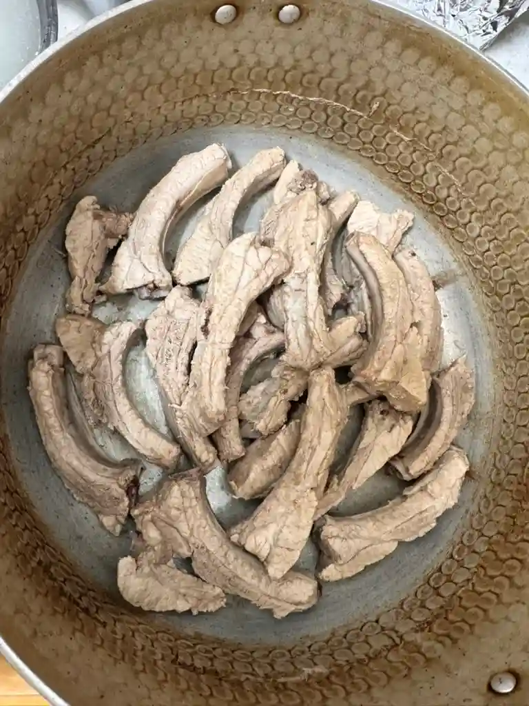 삶아진 고기